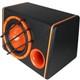 1000w 10 Amp Active Amplified Speaker Stereo Bass Box Car Audio Sub Woofer