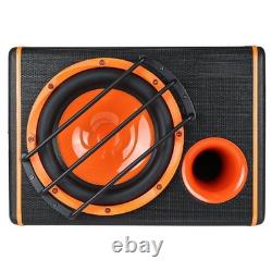 1000W 10 AMP active amplified Speaker Stereo Bass box car audio sub woofer