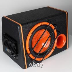 1000W 10 AMP active amplified Speaker Stereo Bass box car audio sub woofer