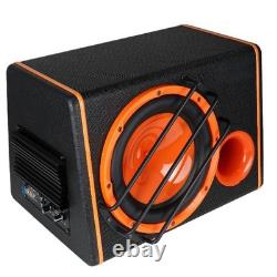 1000W 10 AMP active amplified Speaker Stereo Bass box car audio sub woofer