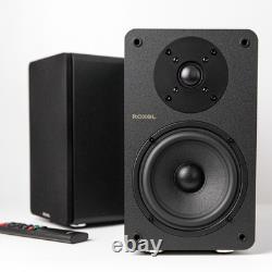 100W Wireless Bookshelf Speakers Roxel Onyx Active 2.0 with HDMI ARC, USB