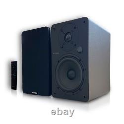 100W Wireless Bookshelf Speakers Roxel Onyx Active 2.0 with HDMI ARC, USB