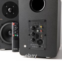 100W Wireless Bookshelf Speakers Roxel Onyx Active 2.0 with HDMI ARC, USB