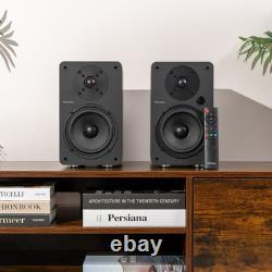 100W Wireless Bookshelf Speakers Roxel Onyx Active 2.0 with HDMI ARC, USB
