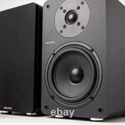 100W Wireless Bookshelf Speakers Roxel Onyx Active 2.0 with HDMI ARC, USB