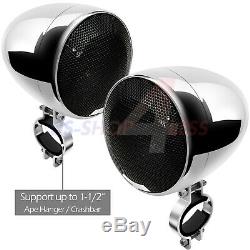 1200W Amplifier Bluetooth Waterproof Motorcycle Stereo Speakers Audio MP3 System
