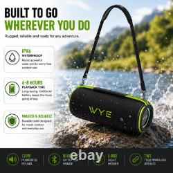 120W Hi-Fi Portable Wireless Bluetooth Speaker Stereo Bass Loud Sound Waterproof