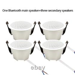 2 Inch Mini Home Audio Audience Bluetooth Ceiling Speaker Stereo Sound Indoor Mu