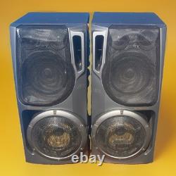 2 Large Sony SS-XB800AV 4-Way Super Woofer Speakers Full Range Bass Speakers