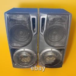 2 Large Sony SS-XB800AV 4-Way Super Woofer Speakers Full Range Bass Speakers