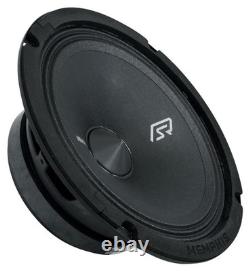 (2) Memphis Audio SRXP82V2 SRX Pro 8 350w Component Car Stereo Speakers with LED