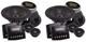 (2) Pairs Sundown Audio E-6.5cs 100 Watt Rms 6.5 Car Stereo Component Speakers