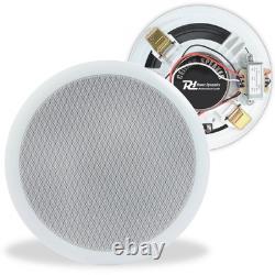 2 Zone Ceiling Speaker System, Multi Room Background Music, Bluetooth CSPB6 50W