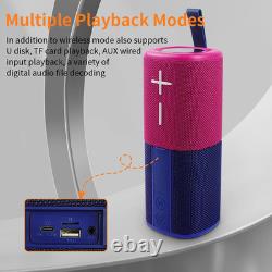 2 in 1 Magnetic Split Bluetooth Speaker, Color Blocking Waterproof Dual Splittab