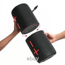 2 in 1 Portable Splittable 40W Dual Bluetooth Speaker Waterproof Split Wireless