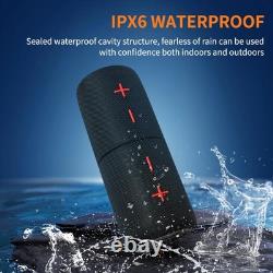 2 in 1 Portable Splittable 40W Dual Bluetooth Speaker Waterproof Split Wireless