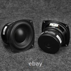 2pc 4inch 8ohm 40W Horn Audio Stereo Speakers Woofer Subwoofer Bass