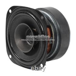 2pcs 3 inch 4Ohm 4? 60W Full Range Audio Speaker Stereo Woofer Loudspeader