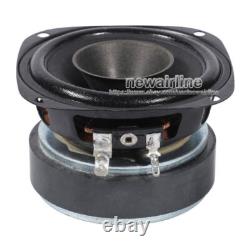 2pcs 3 inch 4Ohm 4? 60W Full Range Audio Speaker Stereo Woofer Loudspeader
