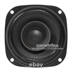 2pcs 3 inch 4Ohm 4? 60W Full Range Audio Speaker Stereo Woofer Loudspeader