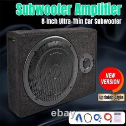 2x Car Amplifier Stereo Audio Super Bass Subwoofer 800W 12V Music Speaker 8inch
