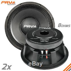 2x PRV Audio 12MR2000 Mid Range Car Stereo 12 Speaker 8 ohm 12MR PRO 4000 Watts