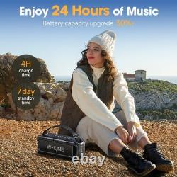 30W Bass-Boosted Portable Speaker 24H Playtime for Ultimate Sound Experience