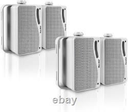 3.5 Inch Waterproof Wall Speakers Superior Sound for Home and Outdoors