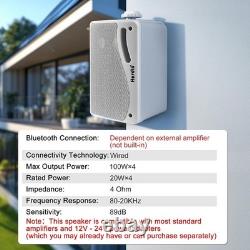 3.5 Inch Waterproof Wall Speakers Superior Sound for Home and Outdoors