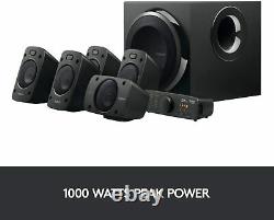 3 LIGHTS FAULT Logitech Z906 THX 5.1 Surround Sound Speakers Black