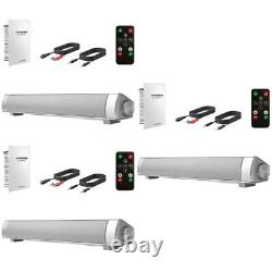 3 Sets of Speaker Mini Outdoor Stereo Soundbar Sound Box Support Handsfree Call