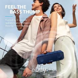 3 by, Bluetooth Speaker with Stereo Sound, Pure Titanium Diaphragm Drivers, Par