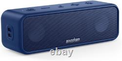 3 by, Bluetooth Speaker with Stereo Sound, Pure Titanium Diaphragm Drivers, Par
