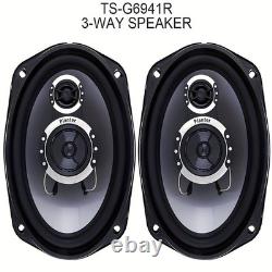 3-way quality 100W inch 6x9 speakers, audio car high speakers, Stereo coaxial car