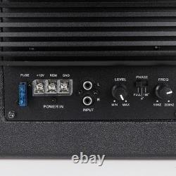 4200W 10 Bass box car audio sub woofer AMP active amplified NEW Speaker Stereo