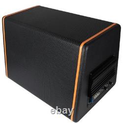 4200W 10 Bass box car audio sub woofer AMP active amplified NEW Speaker Stereo