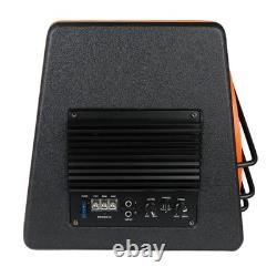 4200W 10 Bass box car audio sub woofer AMP active amplified NEW Speaker Stereo