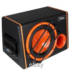 4200W 10 Bass box car audio sub woofer AMP active amplified NEW Speaker Stereo