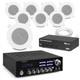 4-zone Ceiling Speaker System With 8x Pd Csba3l 3 Speakers Multi Room Audio