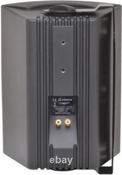 4x 180w 2-Way 8in Background Stereo Surround Sound Speakers INC Brackets 100