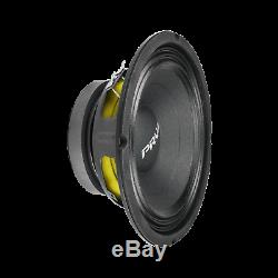 4x PRV Audio 8MB450-4 v2 Mid Bass Car Stereo 8 Speaker 4 ohm 8MB PRO 1800 Watts