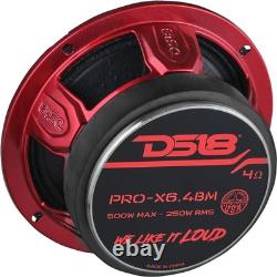 500 W 8 Ohm 6-Inch BM Pro Audio DJ PA Home Mid Range Speaker