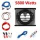 5800w 12 Bass Box Car Audio Sub Woofer Speaker Stereo Amp Active New Amplifier
