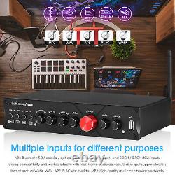 5.1 Channel Digital Amplifier Bluetooth Receiver Home Theater Stereo Audio Amp