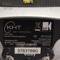 5 X Kef Hts1001 Satellite Surround Speakers Sp3420 Sp3419 Wired Stereo Speakers 5 X Kef Hts1001 Satellite Surround Speakers Sp3420 Sp3419 Wired Stereo Speakers