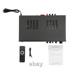 600W Digital Power Amplifier Bluetooth Stereo HiFi Audio 5 Channel USB FM Remote