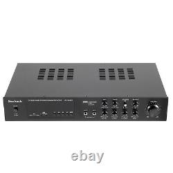 600W Digital Power Amplifier Bluetooth Stereo HiFi Audio Channel USB FM + Remote