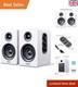 60w Hi-fi Carbon Fiber Bluetooth Bookshelf Speakers With Dynamic Sound Quality