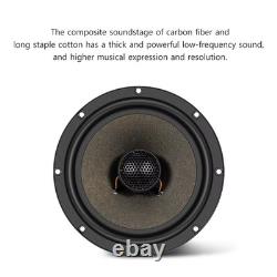 6.5-Inch Car HIFI Coaxial Speakers Car Door Auto Audio Music Stereo Full Range F