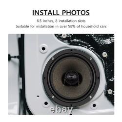 6.5-Inch Car HIFI Coaxial Speakers Car Door Auto Audio Music Stereo Full Range F